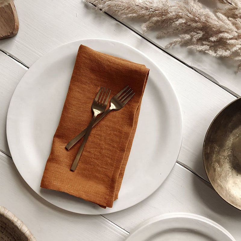 Linen Napkin – Caramel