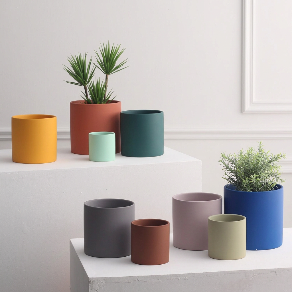 Matte Ceramic Planter