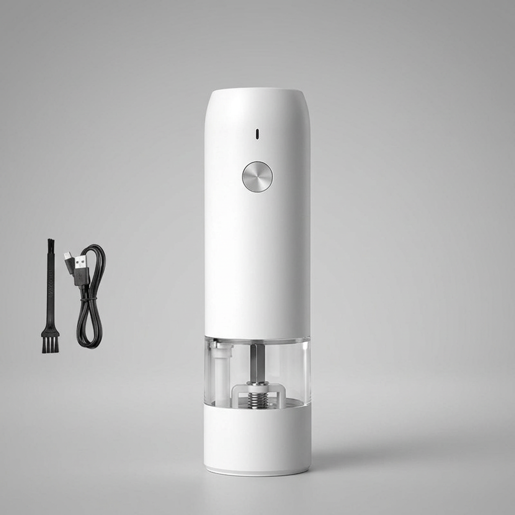 Rechargeable Electric Salt & Pepper Grinder Set