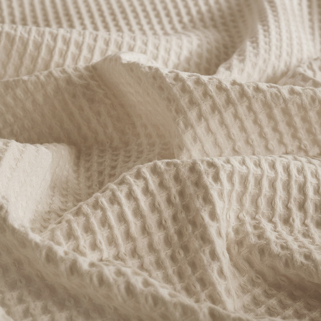 Cotton Waffle Throw Blanket