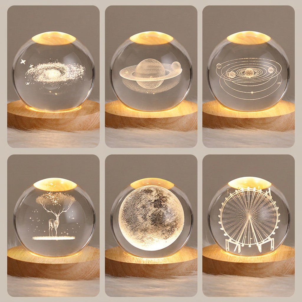 Crystal Ball Night Light