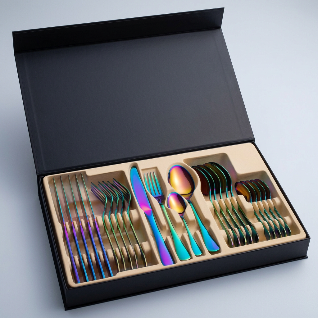 Mirror-Polished Cutlery Set (24 pcs)
