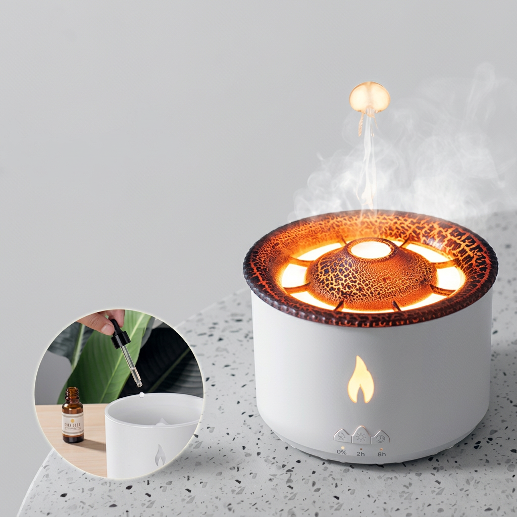 Volcano Flame Aroma Diffuser