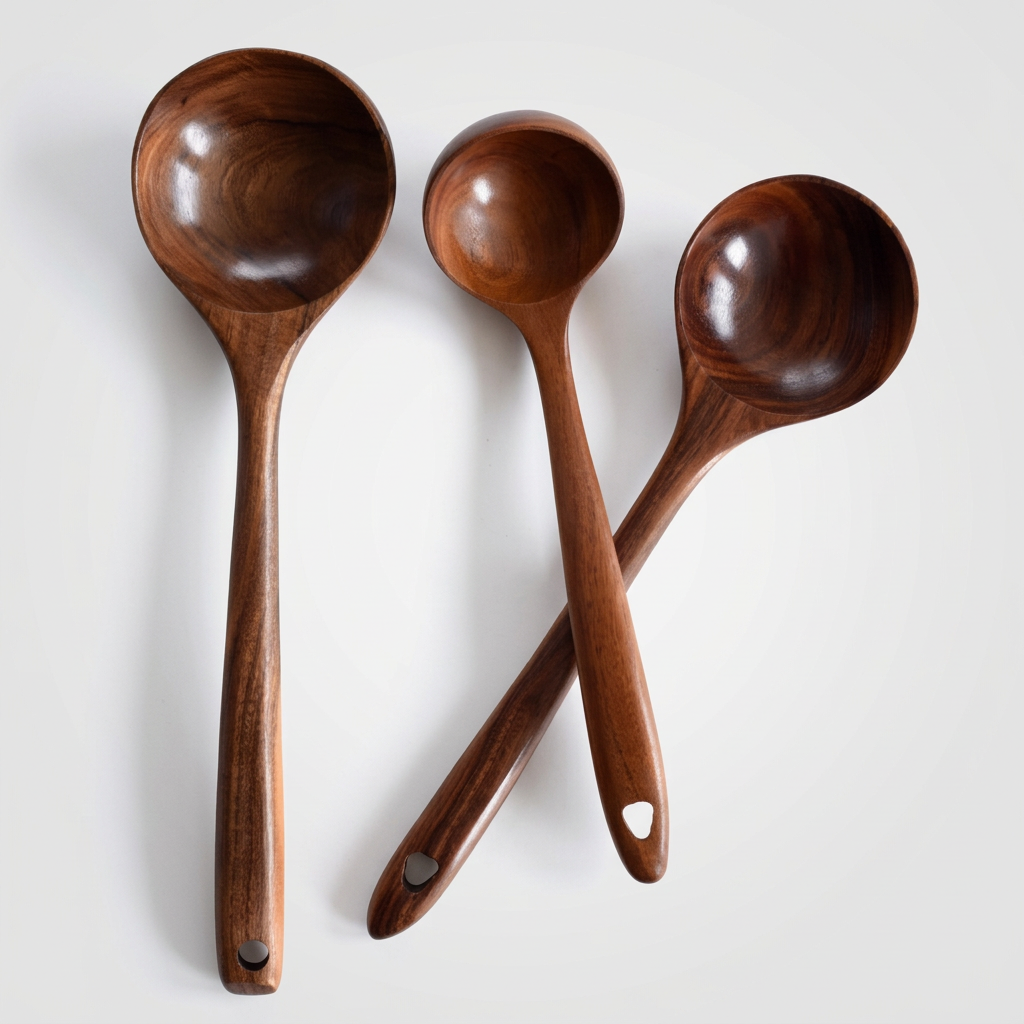 Acacia Wood Utensil Set (7 pcs)