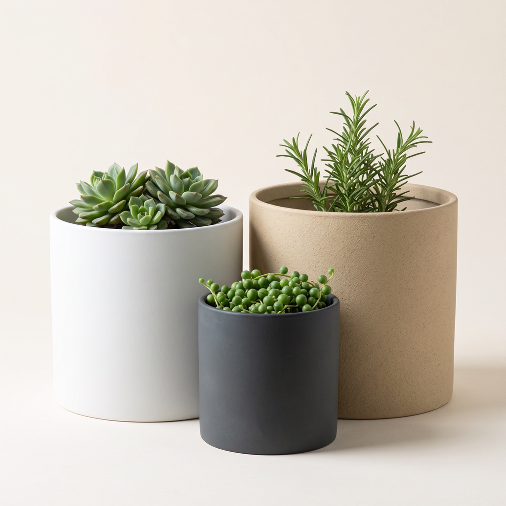 Matte Ceramic Planter