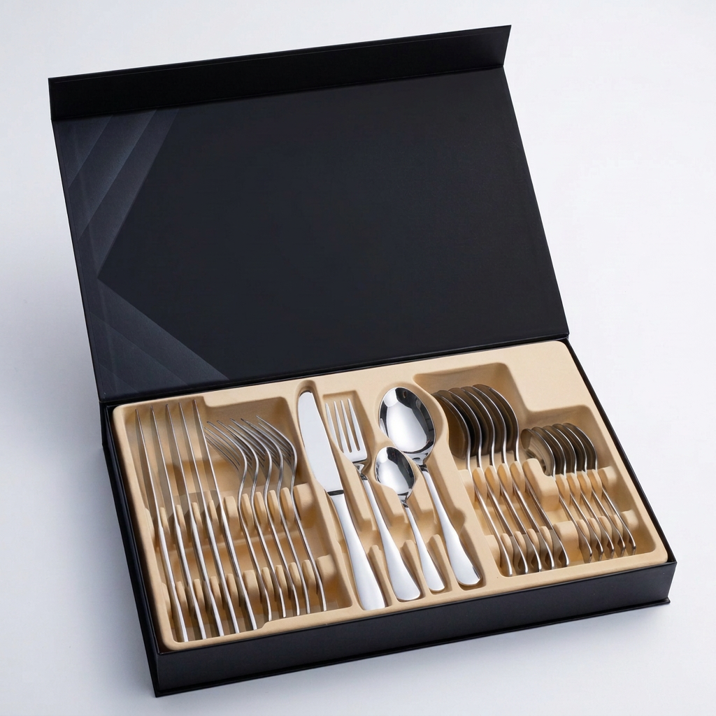 Silver cutlery set