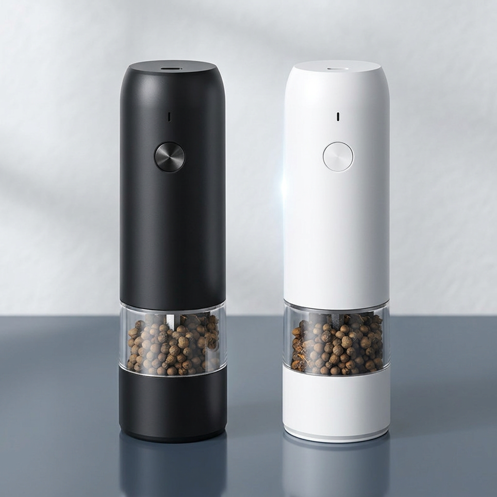 Rechargeable Electric Salt & Pepper Grinder Set