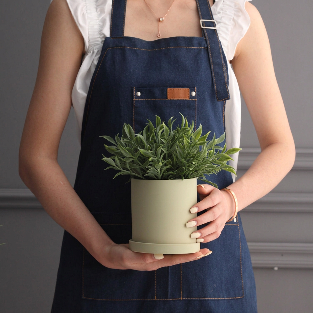 Matte Ceramic Planter