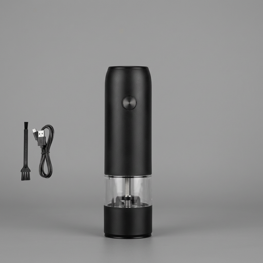 Rechargeable Electric Salt & Pepper Grinder Set